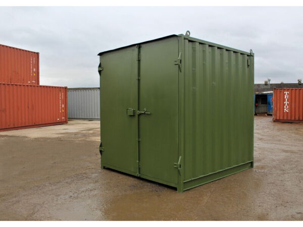 8 8ft Used Container - S1 Doors