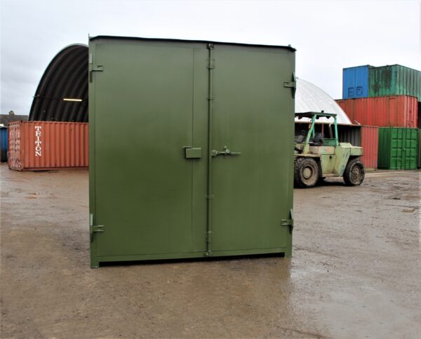 88 8ft Used Container - S1 Doors