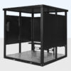 flat Flat Pack Smoking Shelter